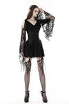 Punk locomotive rebel lace dress DW856