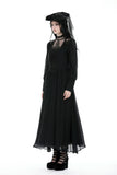 Gothic pattern hollow out maxi dress DW876