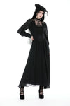 Gothic pattern hollow out maxi dress DW876