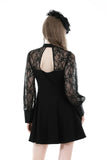 Gothic patten sexy lace dress DW884