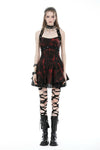 Punk rock dye halter dress DW896