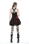 Punk rock dye halter dress DW896