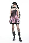 Punk pink dye rebel dress DW914