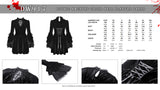 Gothic haunted cross bell sleeves dress DW917