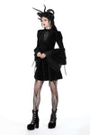 Gothic haunted cross bell sleeves dress DW917