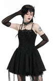Gothic twine tied the chest strap dress DW922