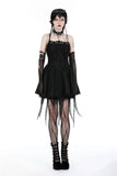 Gothic twine tied the chest strap dress DW922