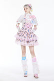 Lolita pink temptation love bear dress DW939