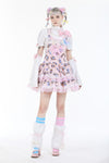 Lolita pink temptation love bear dress DW939