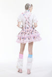 Lolita pink temptation love bear dress DW939