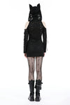 Punk devil cat slim dress DW940