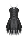 Gothic Dark Demon Pleated Dress DW997
