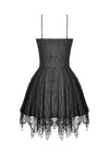 Gothic Dark Demon Pleated Dress DW997