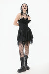 Gothic Dark Demon Pleated Dress DW997