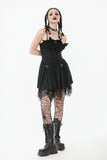 Gothic Dark Demon Pleated Dress DW997