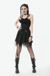 Gothic Dark Demon Pleated Dress DW997