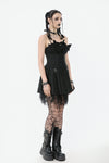 Gothic Dark Demon Pleated Dress DW997