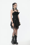 Gothic Dark Demon Pleated Dress DW997