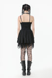Gothic Dark Demon Pleated Dress DW997