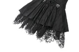 Gothic Dark Demon Pleated Dress DW997