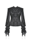 Nocturne Ruffle Gothic Blouse IW131