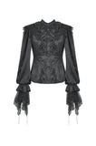 Nocturne Ruffle Gothic Blouse IW131