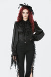 Nocturne Ruffle Gothic Blouse IW131