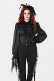 Nocturne Ruffle Gothic Blouse IW131