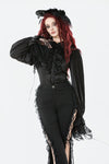 Nocturne Ruffle Gothic Blouse IW131