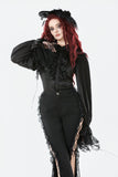 Nocturne Ruffle Gothic Blouse IW131