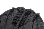 Nocturne Ruffle Gothic Blouse IW131