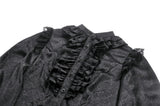 Nocturne Ruffle Gothic Blouse IW131