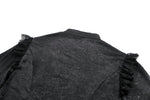 Nocturne Ruffle Gothic Blouse IW131