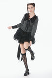 Gothic Peter Pan Collar Lace Shirt IW134 - Gothlolibeauty