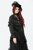 Raven’s Kiss Gothic Court Blouse IW136