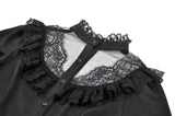 Raven’s Kiss Gothic Court Blouse IW136
