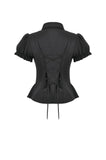 Gothic Lace Waist-Shaping Blouse IW138 - Gothlolibeauty