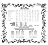 Ruptured Lace-Up Punk Shirt IW139 - Gothlolibeauty