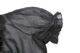 Black Sheer Ruffle Blouse IW141 - Gothlolibeauty