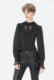 Noble Gothic Ornate Blouse IW144 - Gothlolibeauty