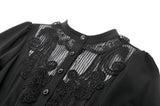 Noble Gothic Ornate Blouse IW144 - Gothlolibeauty