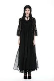 Gothic sexy mesh long overwear JW248