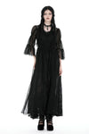 Gothic sexy mesh long overwear JW248