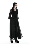 Gothic sexy mesh long overwear JW248