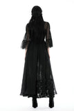 Gothic sexy mesh long overwear JW248