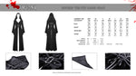 Gothic velvet long coat JW251