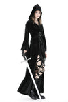 Gothic velvet long coat JW251