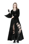 Gothic velvet long coat JW251
