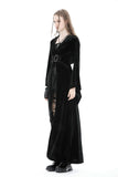 Gothic velvet long coat JW251