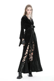 Gothic velvet long coat JW251